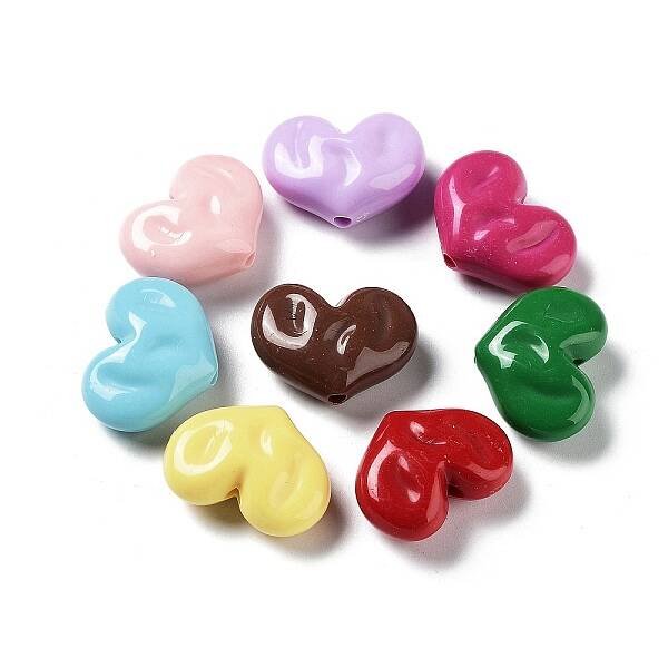 Opaque Acrylic Beads