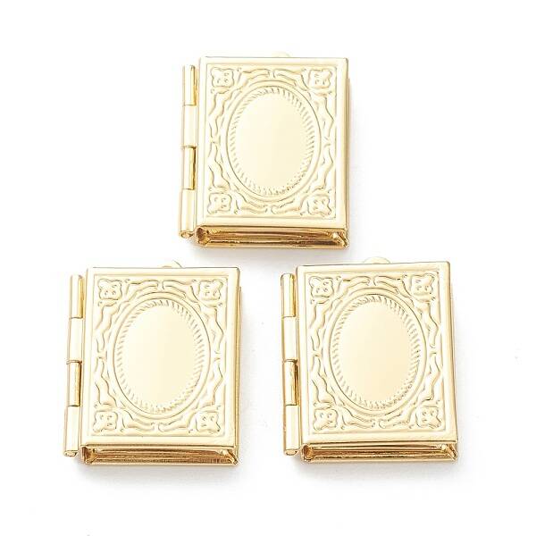 Brass Locket Pendants