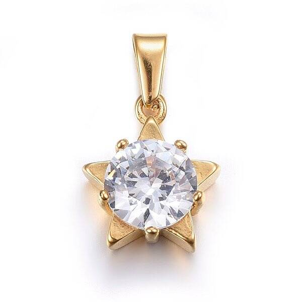 Cubic Zirconia Charms