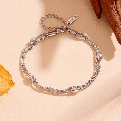 304 Stainless Steel Rope Chain Bracelets