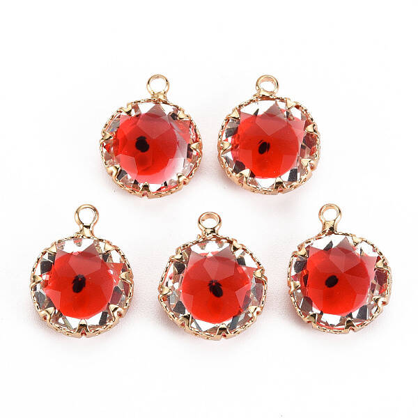 Transparent Glass Pendants