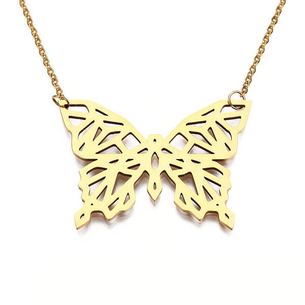 201 Stainless Steel Pendant Necklaces