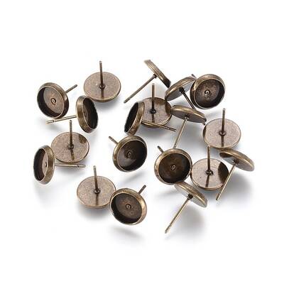 Brass Earring Components