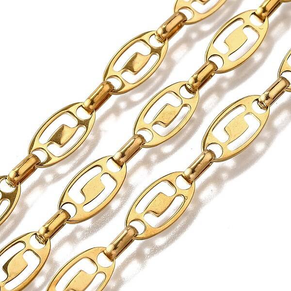 Ion Plating(IP) 304 Stainless Steel Oval Link Chains