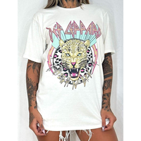 Vintage Def Leppard Rock Band T-Shirt, Retro 90s Graphic Tees, Music Shirt, Womenswear, Gift For Music Fan, Summer Outfits