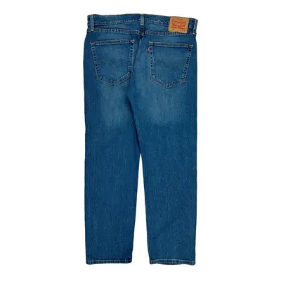 505 Levis Jeans - 36W 29L Blue Cotton
