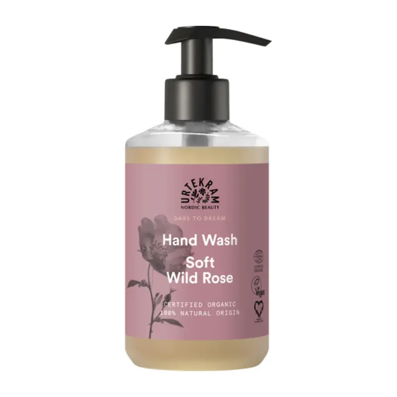 Urtekram Soft Hand Cleanser With Wild Rose, 300 Ml
