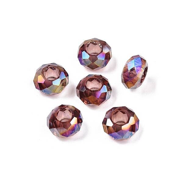 Transparent Glass European Beads