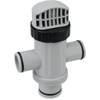 11872 Dual Split Hose Plunger Valve Compatible with Intex Replacement Pool Part Accessory Attachment for Above Ground Pool an...