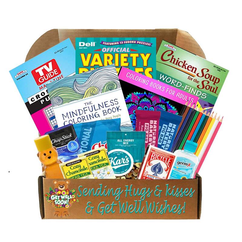 Gift Baskets Hugs & Kisses Get Well Care Package