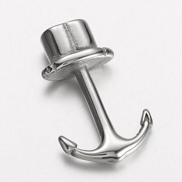 Non-Tarnish 304 Stainless Steel Anchor Hook Clasps