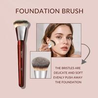 BK 101 Set Contoured Foundation Brush Makeup Brush Foundation Brush for Powder,Liquid or Cream Foundation Makeup Tools Soft F...