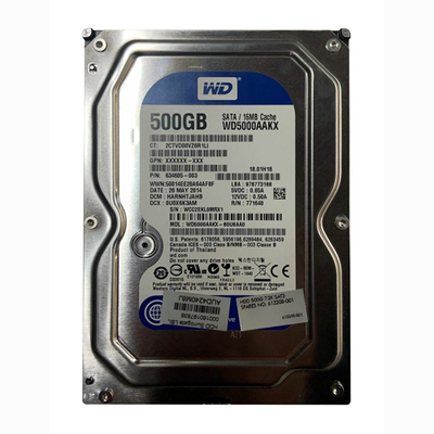 613395-001 HP 500GB 7200RPM SATA 6Gb/s 16MB Cache 3.5-Inch Hard Drive