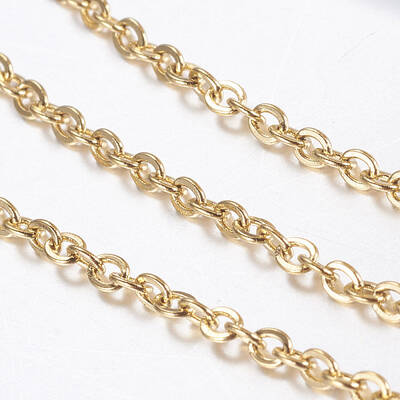 Ion Plating(IP) 304 Stainless Steel Rolo Chains