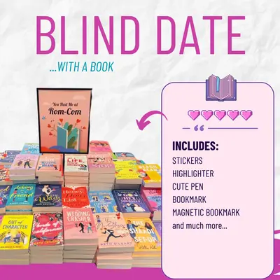 Blind Date with a Book: Includes bookish swag as cute pens, highlighters, scrunchies, and lots of stickers.