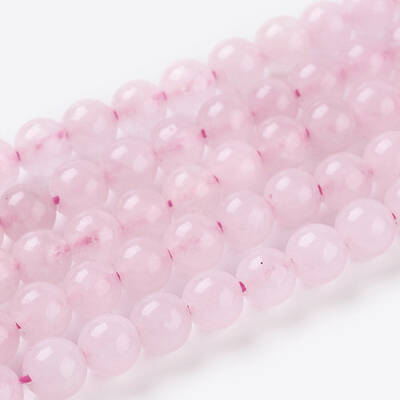 Natural Rose Quartz Beads Strands