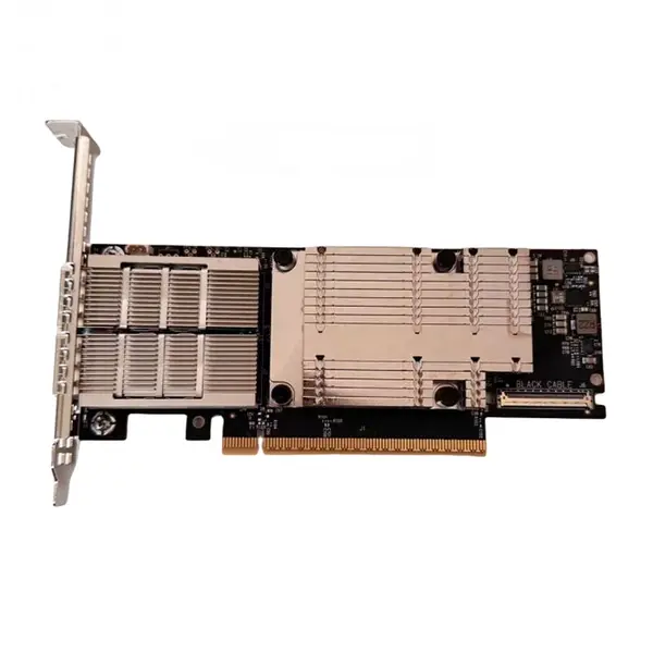 MCX755106AS-HEAT Mellanox NVIDIA ConnectX-7 200GbE/NDR200 IB 2-Ports 200Gb/s QSFP112 PCI Express 5.0 x16 Crypto Disabled Secu...