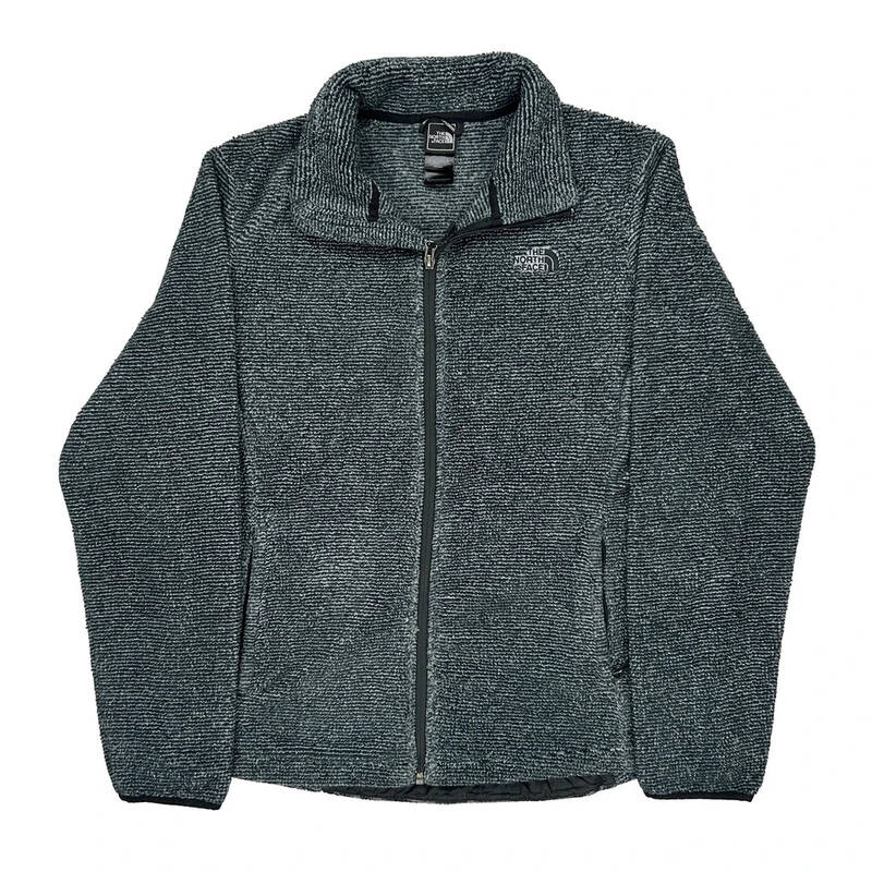 The North Face Fleece Jacket - XL Grey Polyester