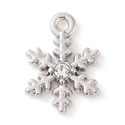 Alloy with Rhinestone Pendants