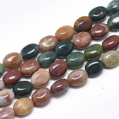Natural Indian Agate Beads Strands