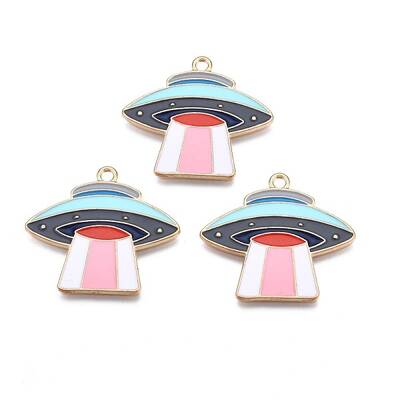 Alloy Enamel Pendants