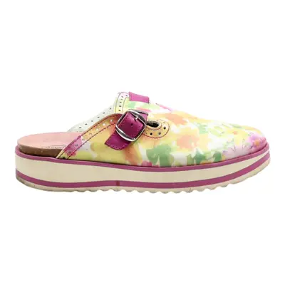 NATUR LAUFER Clog Shoes Purple Synthetic Womens UK 6