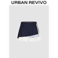 URBAN REVIVO Paneled Mini A-Line Skirts UYV550032 Casual Outfit 2025 Women Clothing Girl Elegant Fashion Trendy and...