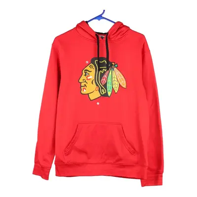 Chicago Blackhawks Nhl NHL Hoodie - Small Red Polyester | Size: small