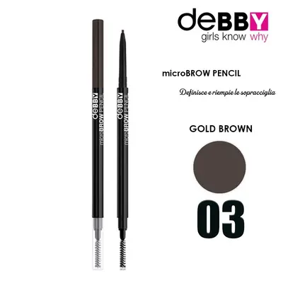 Matita Debby Microbrow 03 Dark