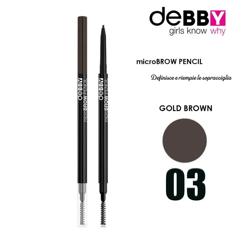 Matita Debby Microbrow 03 Dark