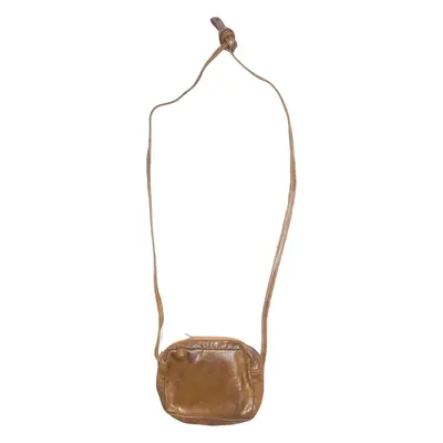 FUNBAG Womens Crossbody Bag Brown Leather