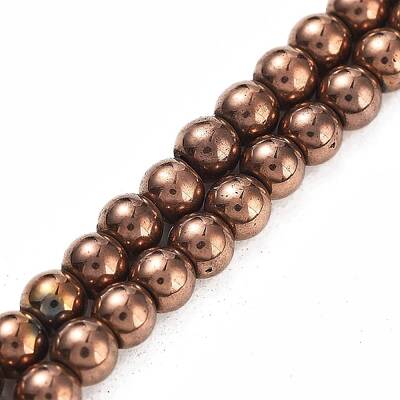 Synthetic Magnetic Hematite Beads Strands