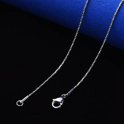 Non-Tarnish 304 Stainless Steel Boston Link Chain Necklace