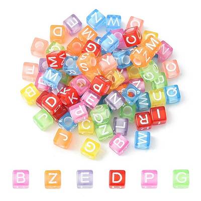Transparent Acrylic Beads