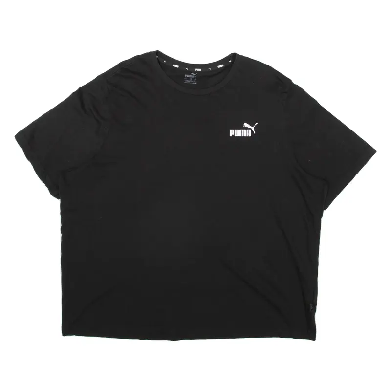 PUMA Womens T-Shirt Black 2XL
