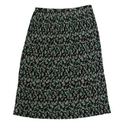 & OTHER STORIES STOCKHOLME ATELIER Womens Pleated Skirt Black Midi Floral M