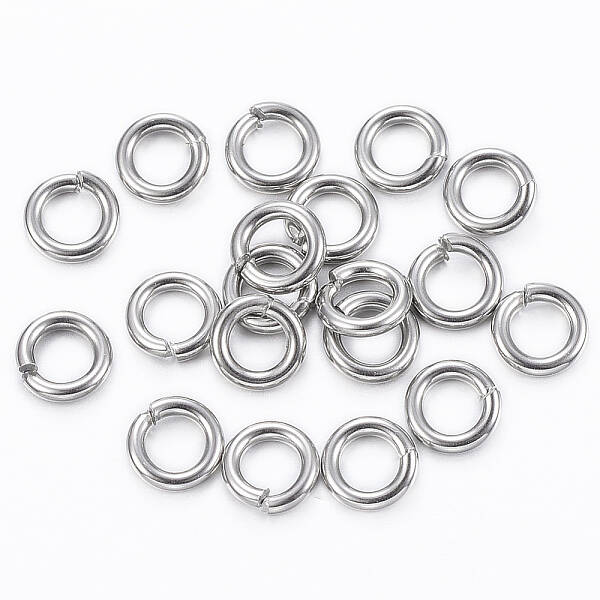 Tarnish Resistant 304 Stainless Steel Open Jump Rings