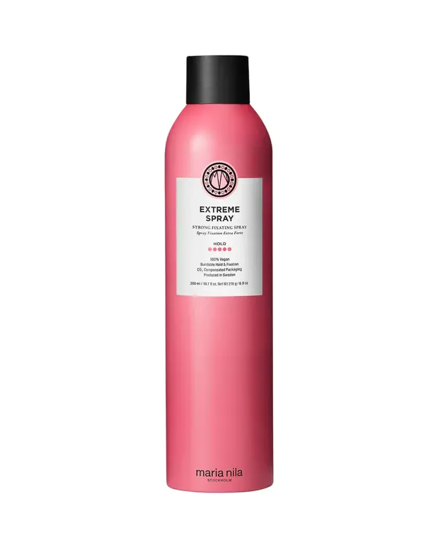 Maria Nila, Style and Finish, Hair Spray, Compact Finish, Extreme Hold, 400ml