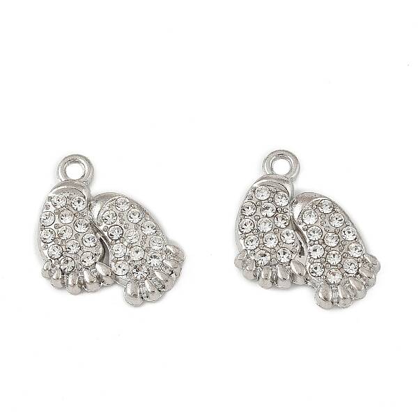 Alloy Rhinestone Pendants