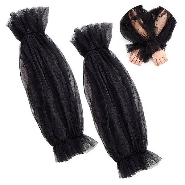 Nylon Detachable Puff Sleeves