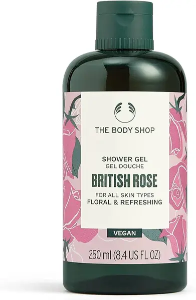 The Body Shop British Rose shower scrub 50 ml