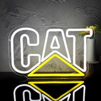 Cat Neon Sign for Farm Bedroom Neon Sign for Bar, Restaurant, Christmas, Birthday Party Favors, LED Art Wall Decor, CRS Light...