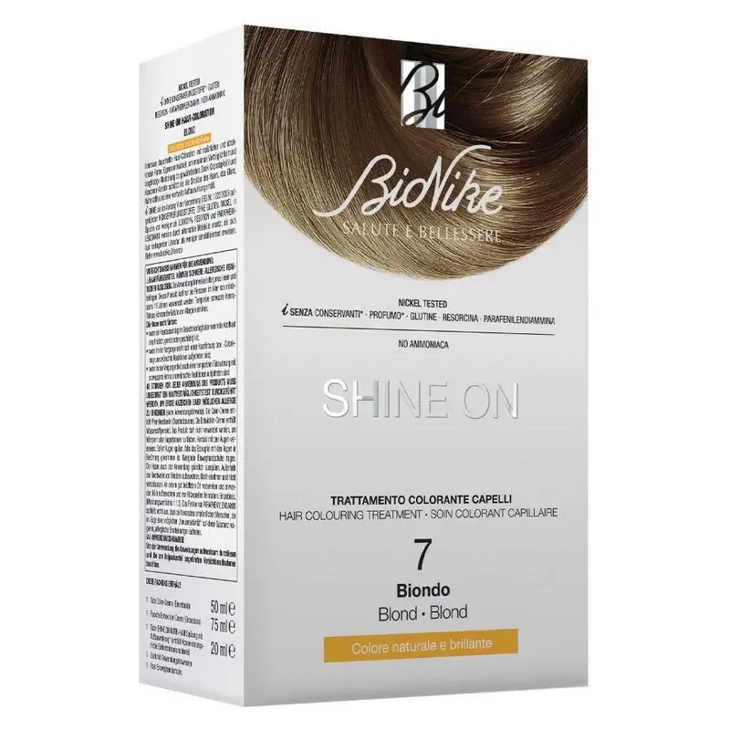 Bionike Shine On Hair Coloring Treatment 7 Blonde