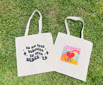 Bad Bunny Tote Bag, Bad Bunny Bag, Un Verano Sin Ti Tote, Un Verano Sin Ti Bag