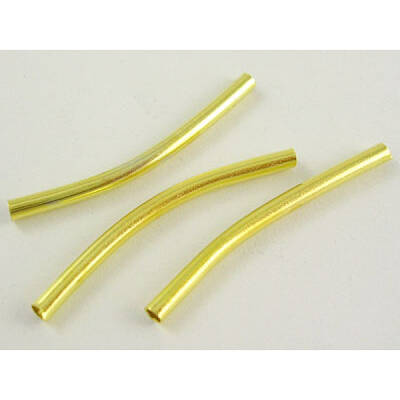 Brass Tube Beads