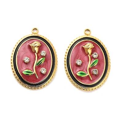 304 Stainless Steel Enamel  Pendants