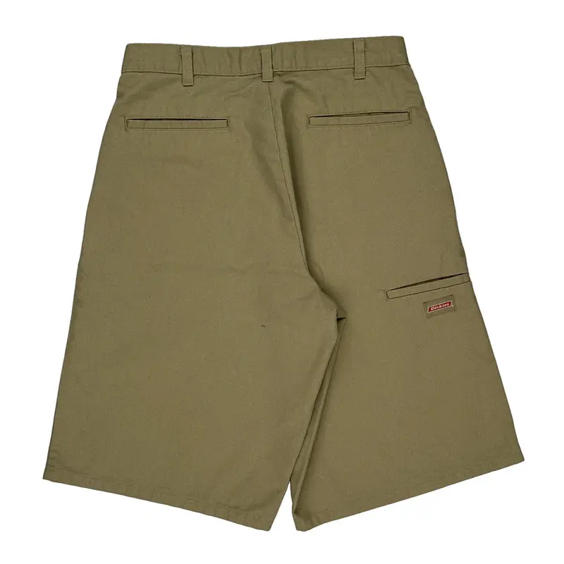 Dickies Shorts - 30W 13L Khaki Polyester Blend