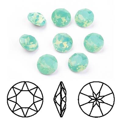 Pointed Back & Back Plated K9 Glass Rhinestone Cabochons