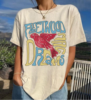 Vintage Fleetwood Mac American Tour Band T-Shirt Merchandise
