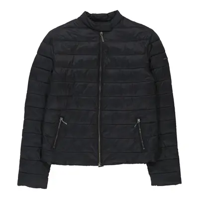 Armani Jeans Puffer - Medium Navy Nylon | Size: medium